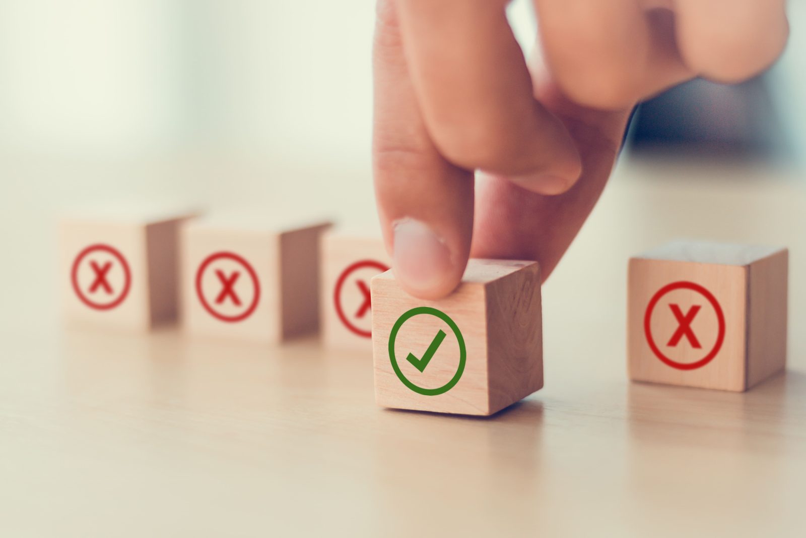regulatory-compliance-project-feasibility-concept-tick-cross-signs-checkmark-cross-icons-dont-like-unlike-with-positive-negative-sign-approve-disapprove-symbols